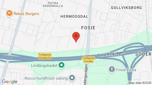 Apartments for rent i Fosie - kort over placeringen