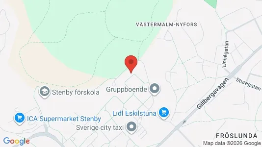 Apartments for rent i Eskilstuna - kort over placeringen