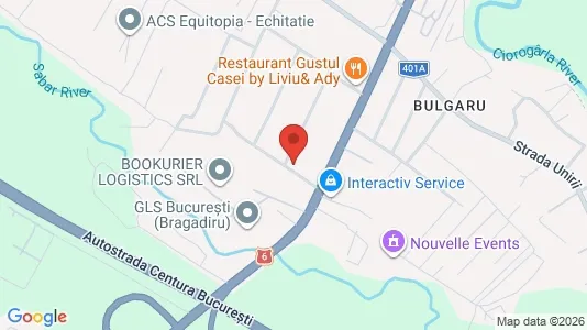 Apartments for rent i Bragadiru - kort over placeringen