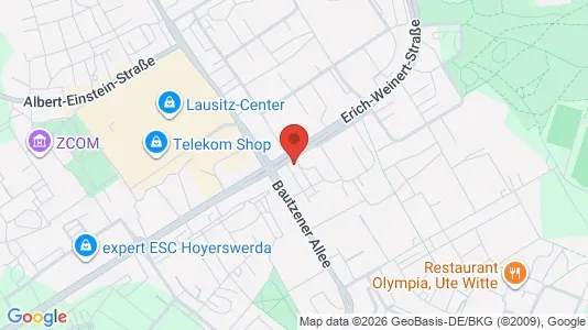 Apartments for rent i Bautzen - kort over placeringen