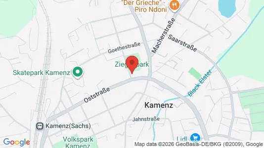 Apartments for rent i Bautzen - kort over placeringen