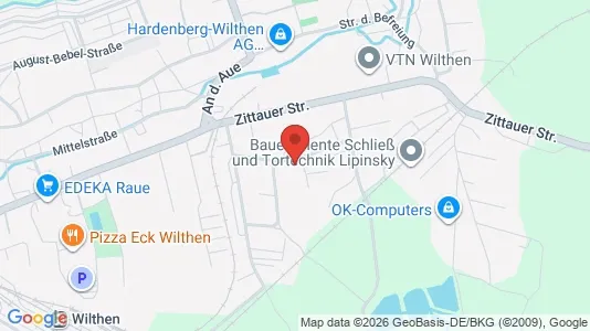 Apartments for rent i Bautzen - kort over placeringen