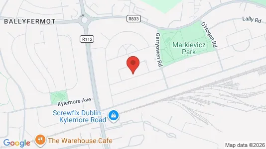 Apartments for rent i Dublin 10 - kort over placeringen