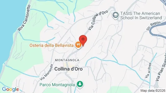 Apartments for rent i Lugano - kort over placeringen