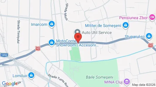 Apartments for rent i Cluj-Napoca - kort over placeringen