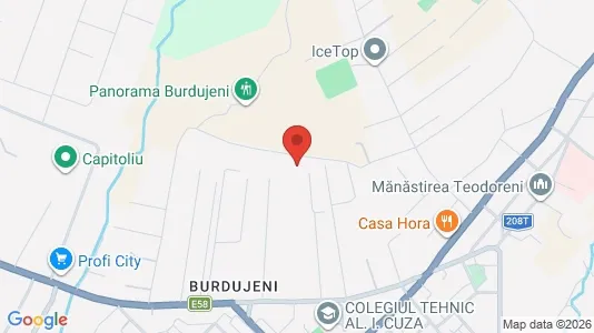 Apartments for rent i Suceava - kort over placeringen