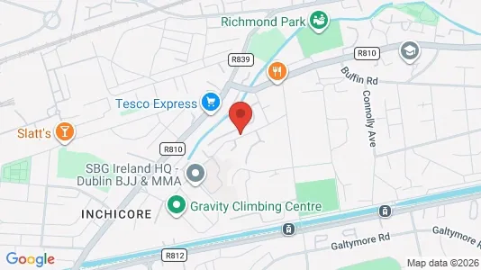 Apartments for rent i Dublin 8 - kort over placeringen