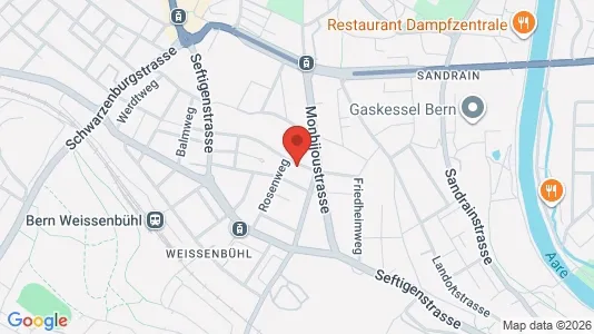 Apartments for rent i Bern-Mittelland - kort over placeringen