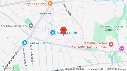 Apartments for rent i Leipzig - kort over placeringen