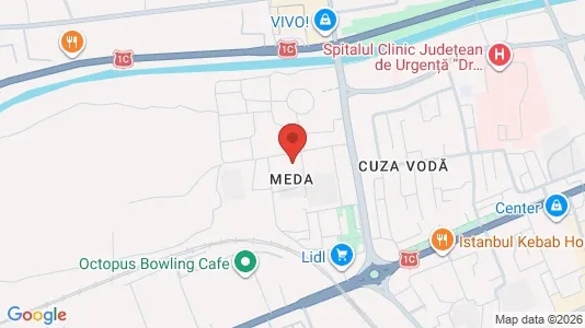 Apartments for rent i Baia Mare - kort over placeringen