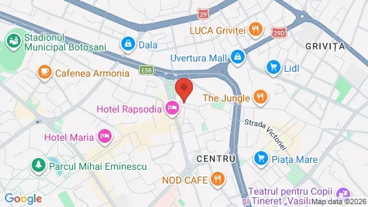 Apartments for rent i Curteşti - kort over placeringen