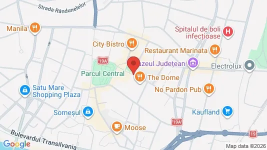 Apartments for rent i Satu Mare - kort over placeringen