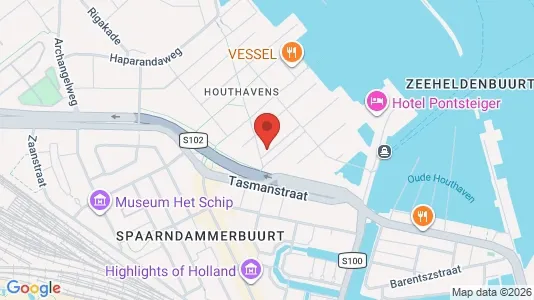 Apartments for rent i Amsterdam Westpoort - kort over placeringen
