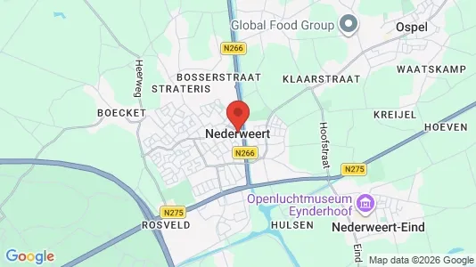 Houses for rent i Nederweert - kort over placeringen