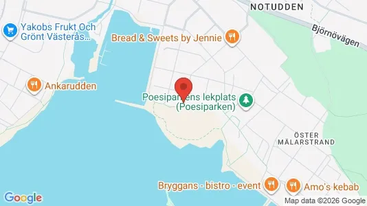 Apartments for rent i Västerås - kort over placeringen