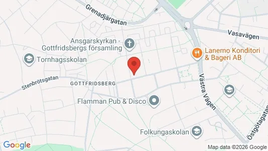 Apartments for rent i Linköping - kort over placeringen