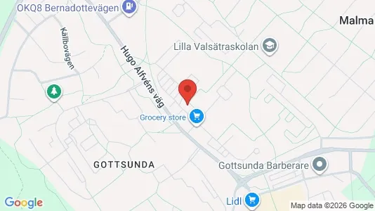Rooms for rent i Uppsala - kort over placeringen