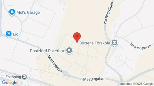 Apartments for rent i Enköping - kort over placeringen