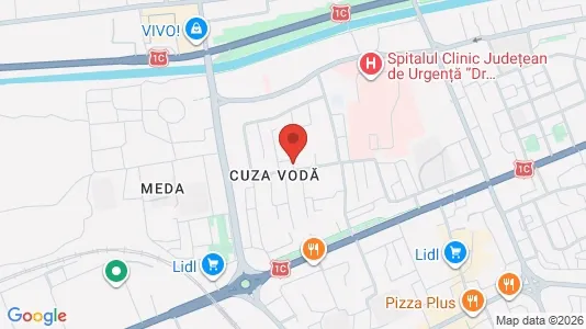 Apartments for rent i Baia Mare - kort over placeringen