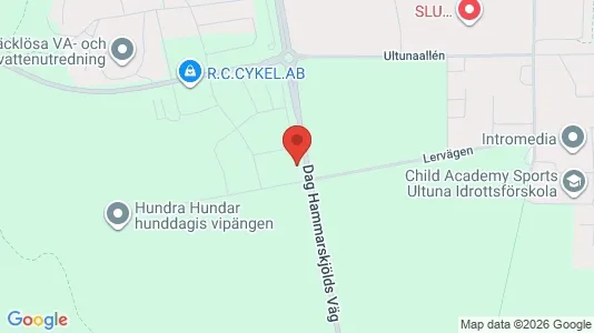 Apartments for rent i Uppsala - kort over placeringen