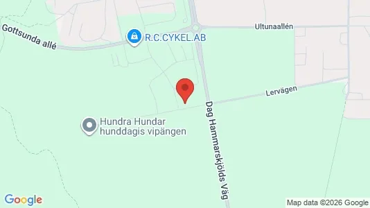 Apartments for rent i Uppsala - kort over placeringen