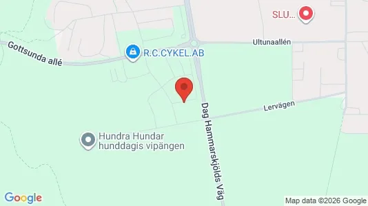 Apartments for rent i Uppsala - kort over placeringen