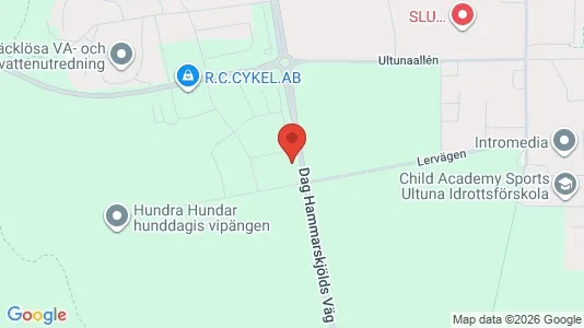 Apartments for rent i Uppsala - kort over placeringen