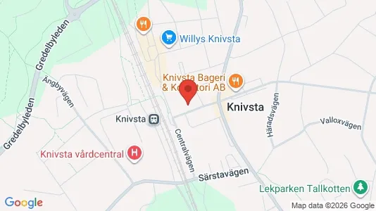 Apartments for rent i Knivsta - kort over placeringen