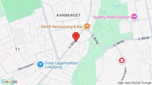 Apartments for rent i Linköping - kort over placeringen