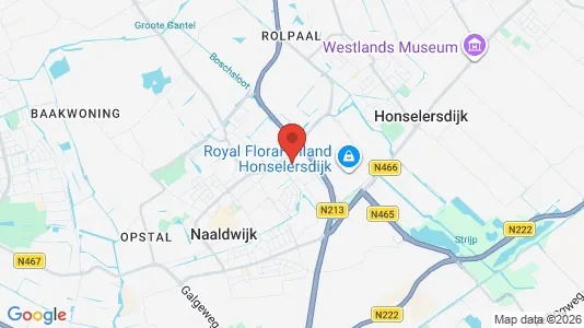 Houses for rent i Westland - kort over placeringen