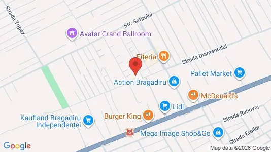 Apartments for rent i Bragadiru - kort over placeringen