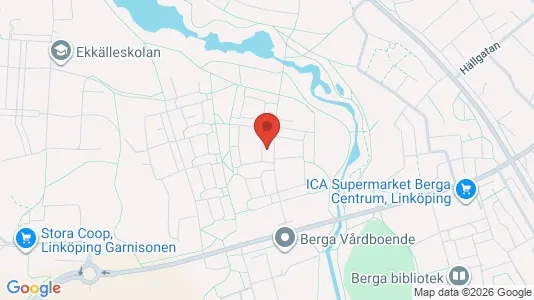 Apartments for rent i Linköping - kort over placeringen