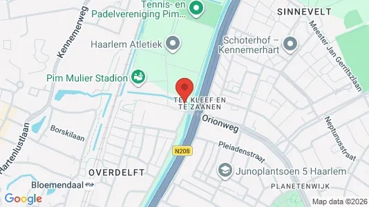 Apartments for rent i Haarlem - kort over placeringen