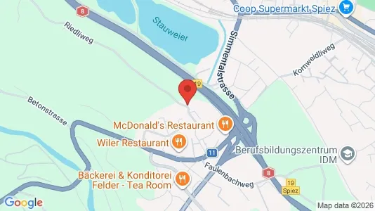 Apartments for rent i Frutigen-Niedersimmental - kort over placeringen