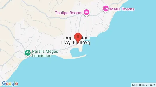 Apartments for rent i Chios - kort over placeringen