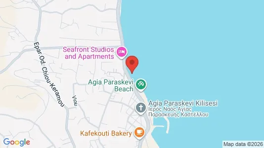 Apartments for rent i Chios - kort over placeringen