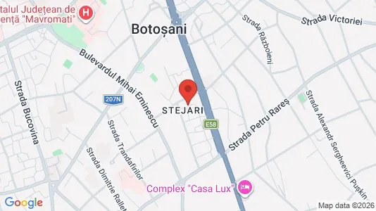 Apartments for rent i Botoşani - kort over placeringen