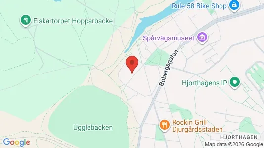 Apartments for rent i Gärdet/Djurgården - kort over placeringen