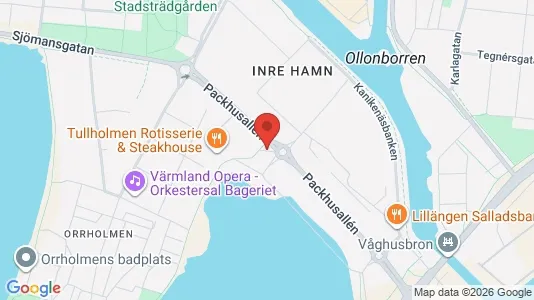 Apartments for rent i Karlstad - kort over placeringen