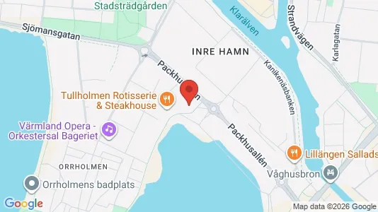 Apartments for rent i Karlstad - kort over placeringen