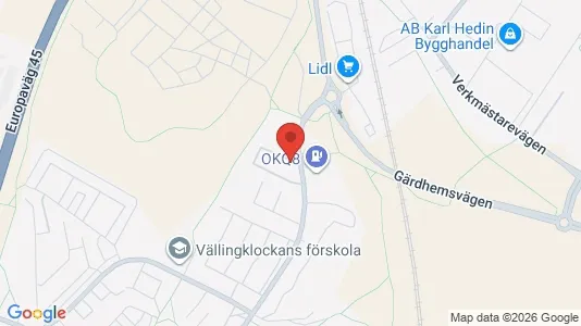 Apartments for rent i Trollhättan - kort over placeringen