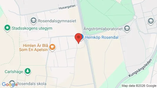 Apartments for rent i Uppsala - kort over placeringen