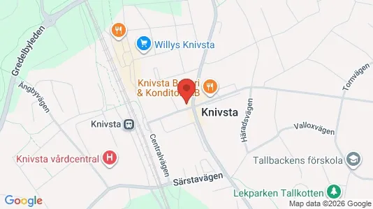 Apartments for rent i Knivsta - kort over placeringen