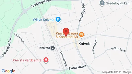 Apartments for rent i Knivsta - kort over placeringen