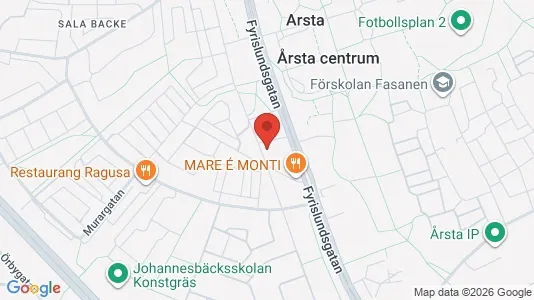 Apartments for rent i Uppsala - kort over placeringen