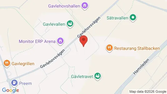 Apartments for rent i Gävle - kort over placeringen