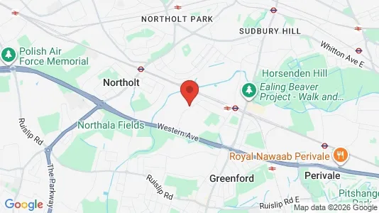 Houses for rent i Greenford - Middlesex - kort over placeringen