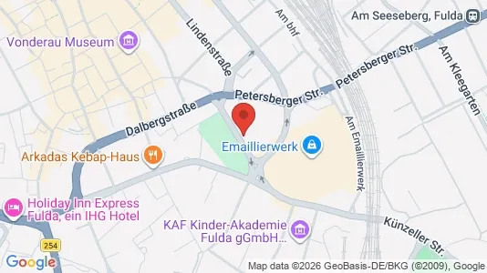 Apartments for rent i Fulda - kort over placeringen