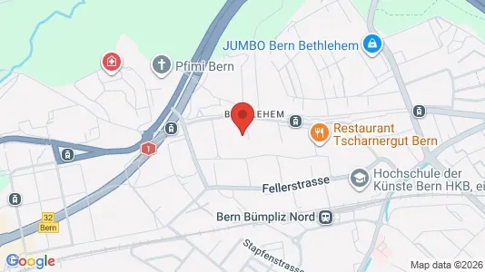 Apartments for rent i Bern-Mittelland - kort over placeringen