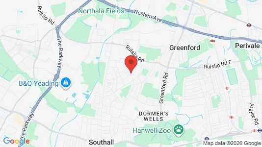 Houses for rent i Southall - Middlesex - kort over placeringen